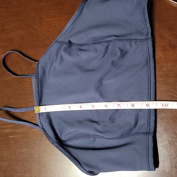 Navy Joy Lab Stretch Supportive Sports Bra Cutout Back Size Sm - Picture 4 of 6